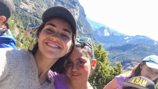 Two girls on the Taste of Quest session