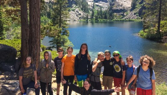 Hiking on the Sierra Slam quest