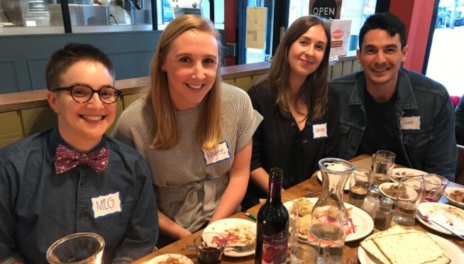 Participating in Sedar dinner